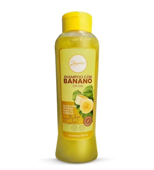 shampoo de banano anyeluz 500ml